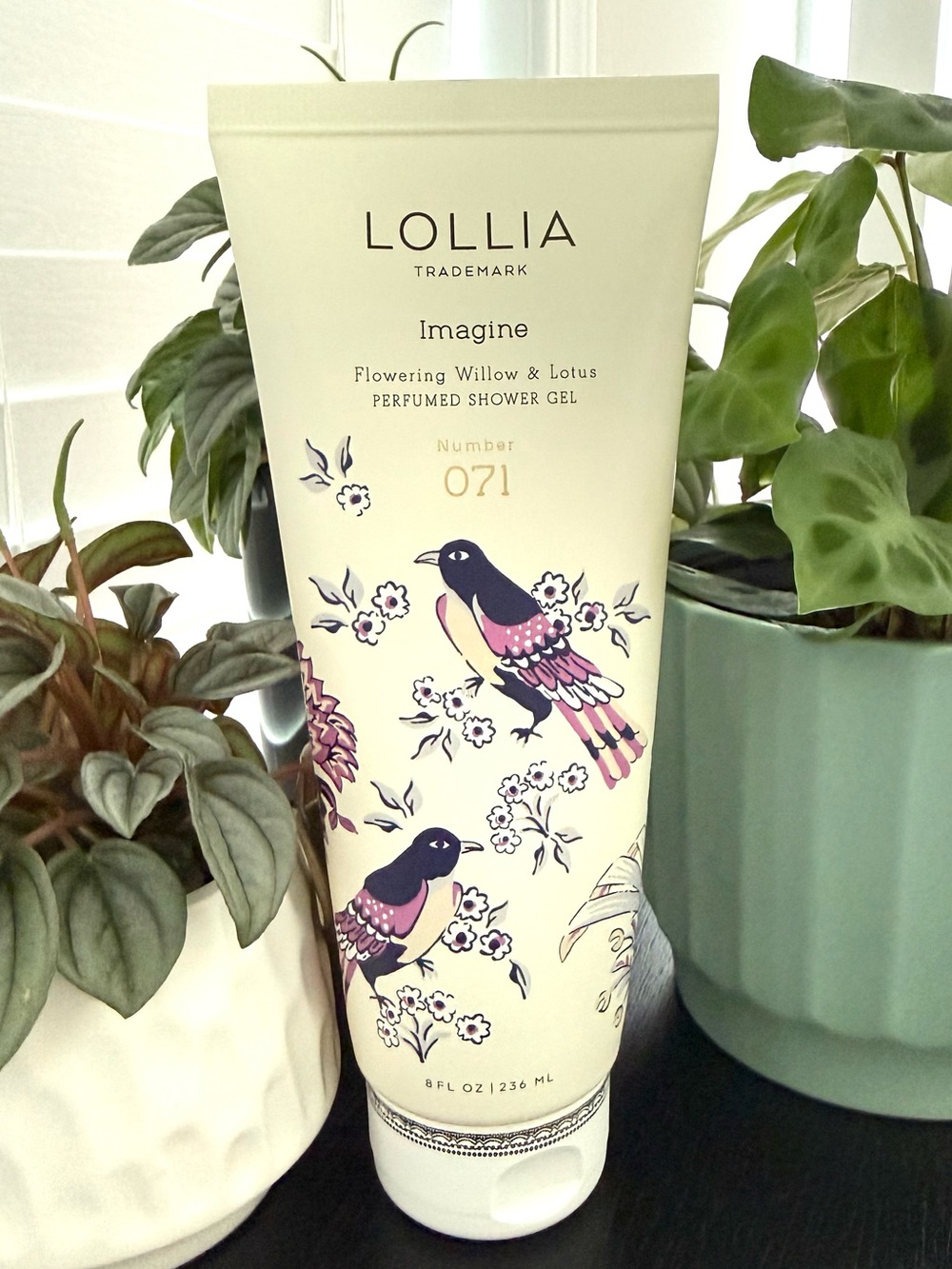 Lollia "Imagine" Perfumed Shower Gel #071 Flowering Willow & Lotus NEW